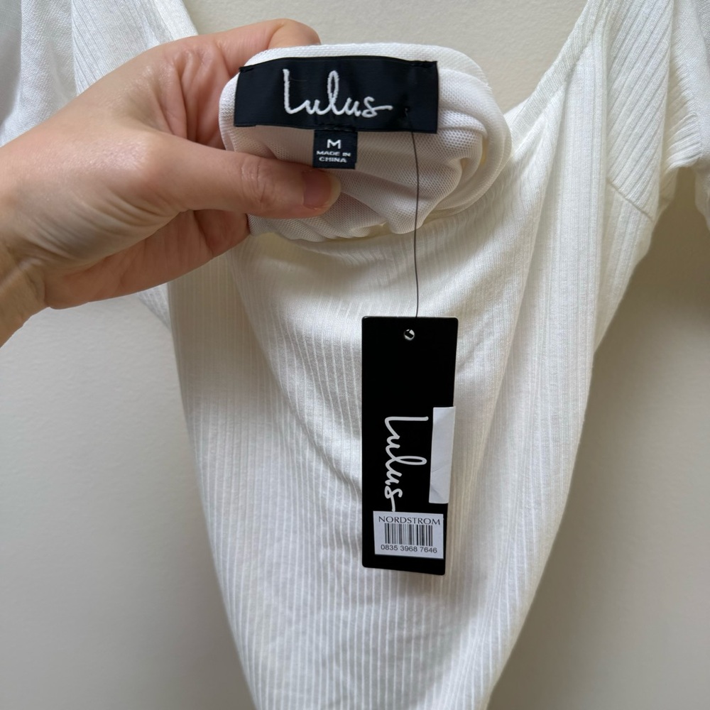 Lulu’s Ribbed Bodysuit NWT - Picture 6 of 10